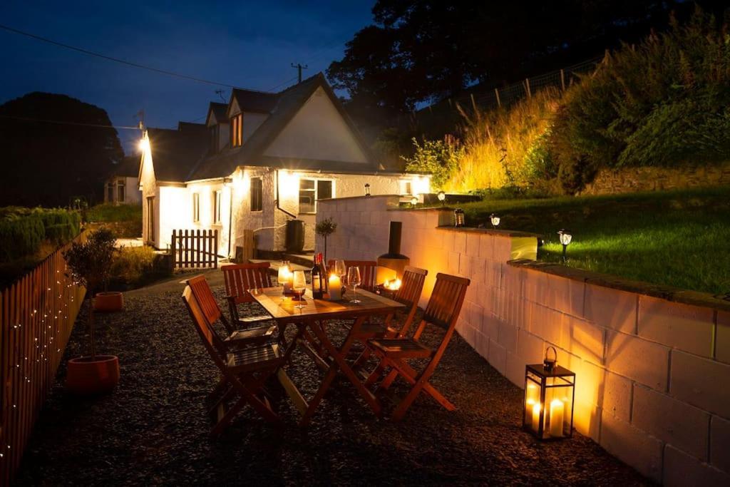 Hillside Cottage, Countryside Views Near Llangollen Corwen Bagian luar foto